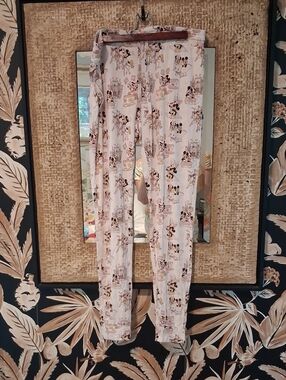 Women’s Pink Enchanted Escapade Print Pajama Pants